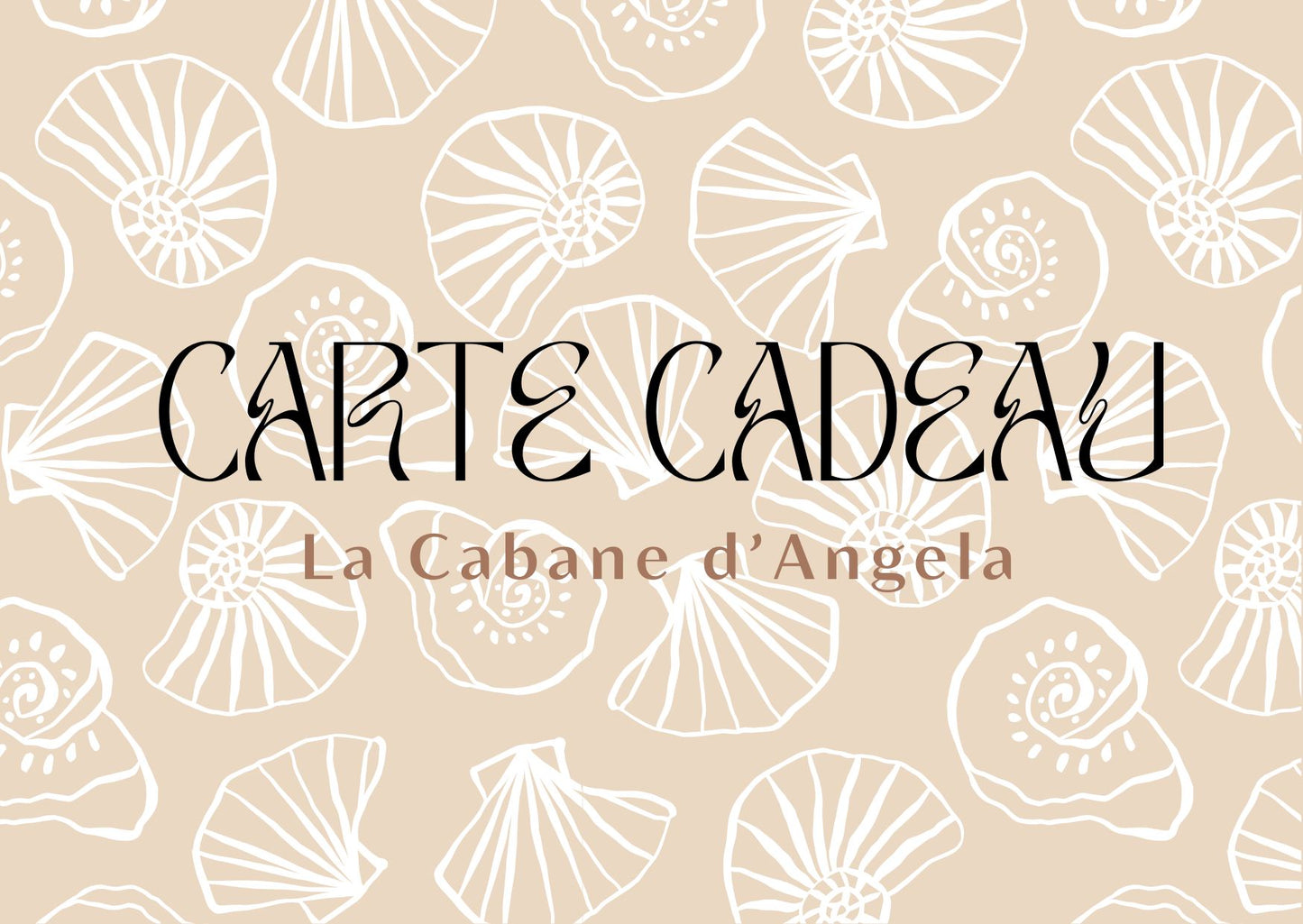 Carte cadeau