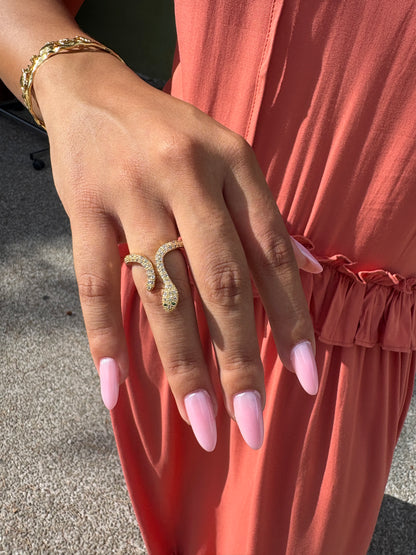 Bague serpent