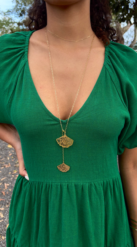 Collier Ginkgo